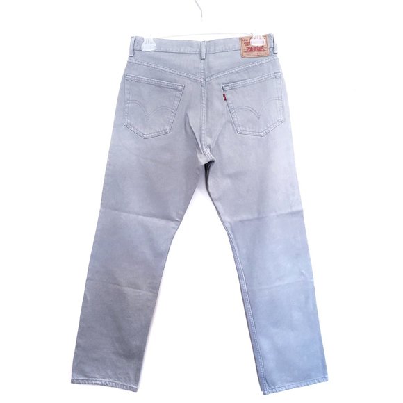 Levi's 505 Denim Jeans - Grey - Picture 2 of 16